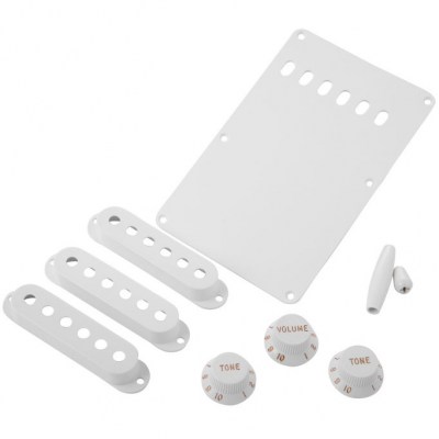 Fender Strat Accessory Kit White