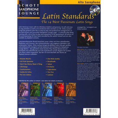 Schott Latin Standards A-Sax