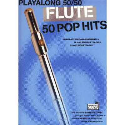 Wise Publications Playalong 50/50 - 50 Pop Fl.