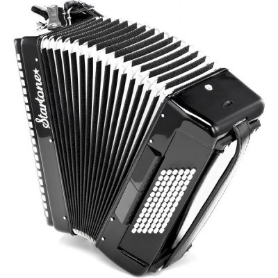Startone Piano Accordion 72 Black
