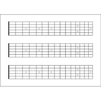 Quercus Fretboard Writing Notepad