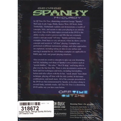 Hudson Music George Spanky McCurdy: Off