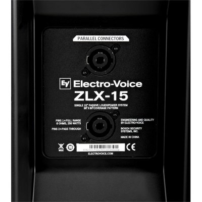 Electro voice zlx 15p схема