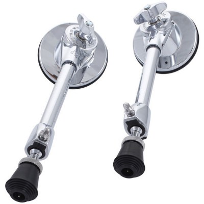 DW Bass Drum Legs Pair Chrome