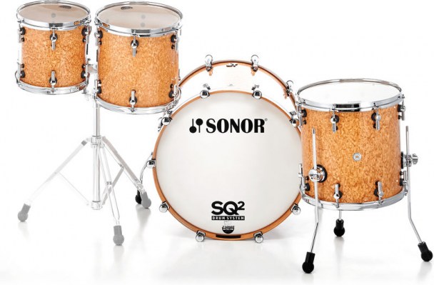 Sonor SQ2 Set Rock Birdseye Amber