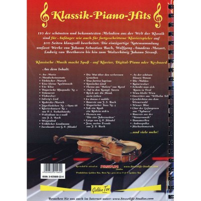 Streetlife Music Classical Piano Vol.1