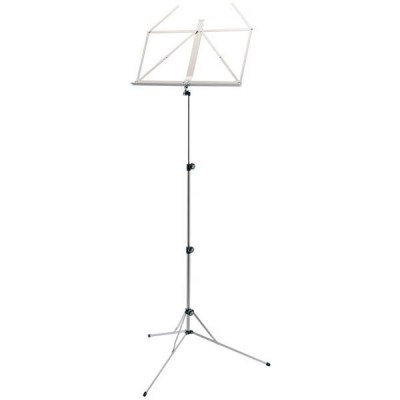 K&M 101 Music Stand Nickel Colored