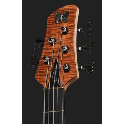 Fodera Emperor Deluxe Koa 5 #4810