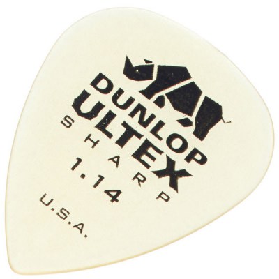 Dunlop Ultex Sharp Players Picks 1.14