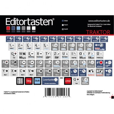 Editortasten Traktor Pro Edition