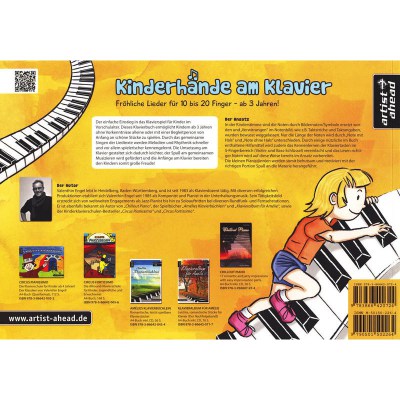 Artist Ahead Musikverlag Kinderhande am Klavier