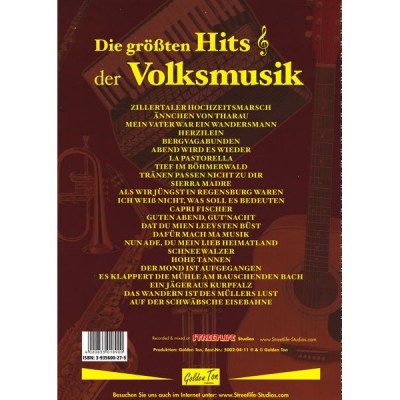 Streetlife Music Groten Hits der Volksmusik