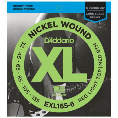 Daddario EXL165-6