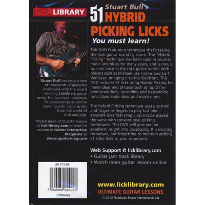 Music Sales 51 Hybrid Picking Licks