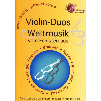 Musikverlag Keller Violin-Duos Weltmusik