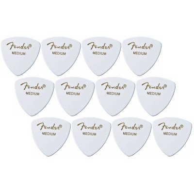 Fender Triangle Picks WH Set Medium