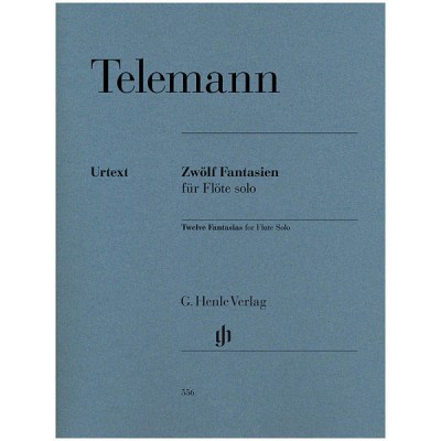 Henle Verlag Telemann Zwolf Fantasien Flote