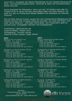db loops  Play Along Blues Vol.3