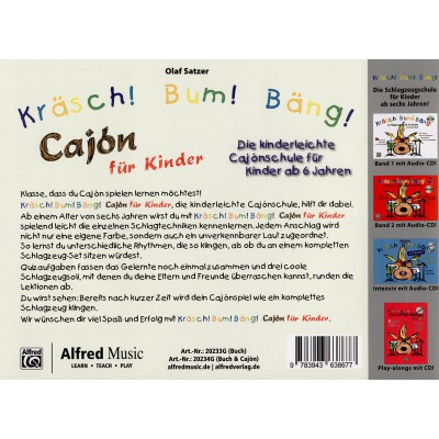 Alfred Music Publishing Krasch! Bum! Bang! Cajon Kids