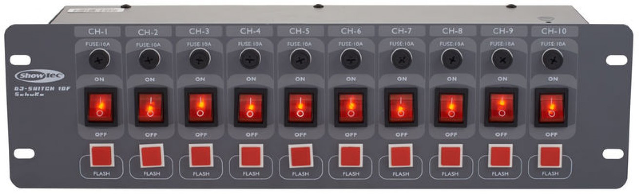 Showtec DJ Switch 10-F