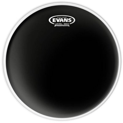 Evans 06" Black Chrome Tom