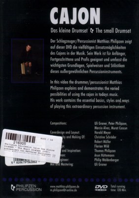 Philipzen Percussion Cajon Das Kleine Drumset (DVD)