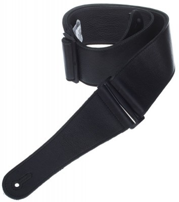 Levys Garment Leather Strap 3" BK