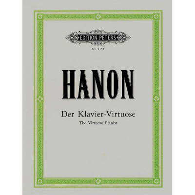 C.F. Peters Hanon Der Klavier-Virtuose