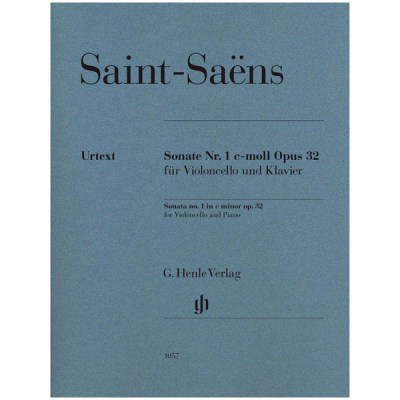 Henle Verlag Saint-Saëns Cello Concerto 1