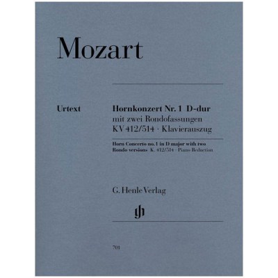 Henle Verlag Mozart Horn Concerto No.1