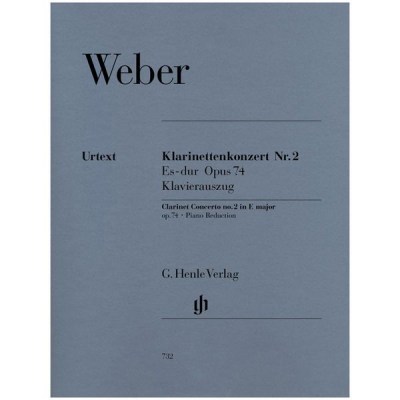 Henle Verlag Weber Clarinet Concerto No.2