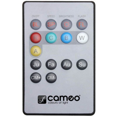 Cameo  Flat PAR Can Remote