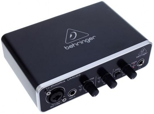 Звуковая карта behringer u phoria