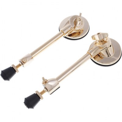 DW Bass Drum Legs Pair Gold