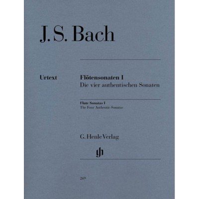 Henle Verlag Bach Flotensonaten 1