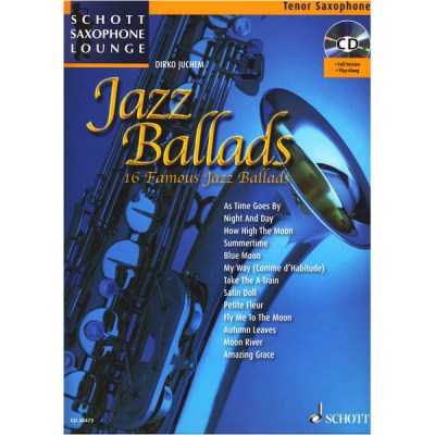 Schott Jazz Ballads Tenor Saxophone