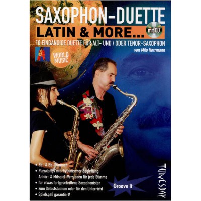 Tunesday Records Saxophone-Duette Latin