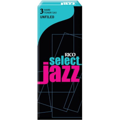 Rico 3H Select Jazz Unfiled Tenor