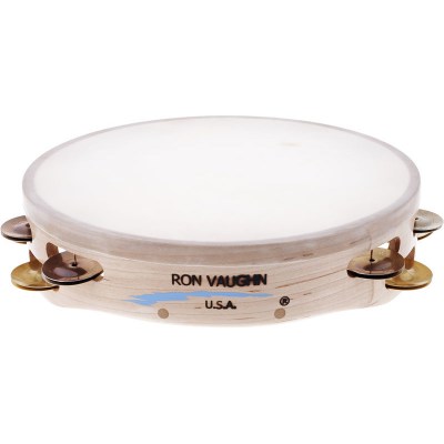 Ron Vaughn 10" Tambourine T-10 + R1 comb.