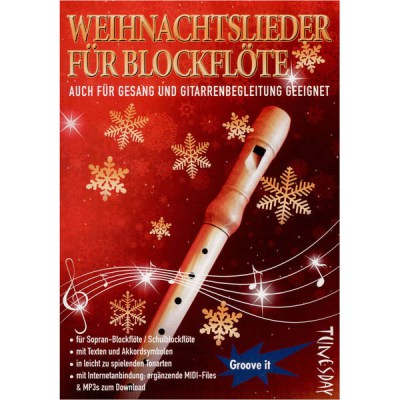 Tunesday Records Weihnachtslieder f. Blockflote