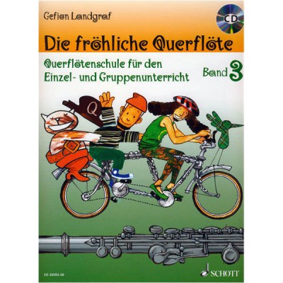 Schott Frohliche Querflote Vol.3 +CD