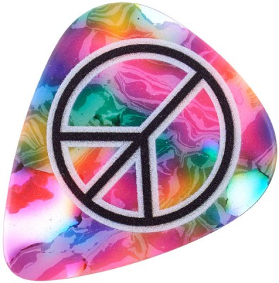 Grover Allman Rainbow Peace Picks
