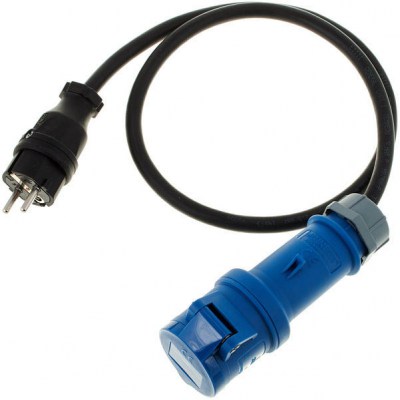 Stairville CEE-Blue 16A Adapter EU Plug