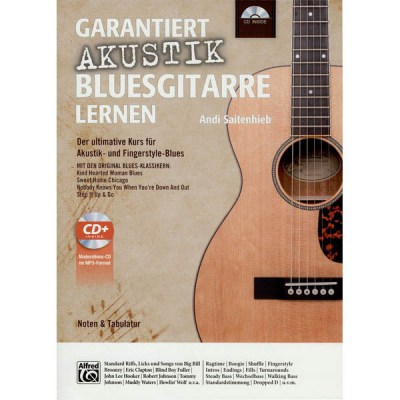 Alfred Music Publishing Garantiert Akustik-Bluesgit.