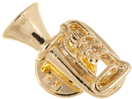 Art of Music Pin Tuba