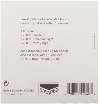 Corelli Crystal 700M Violin Strings