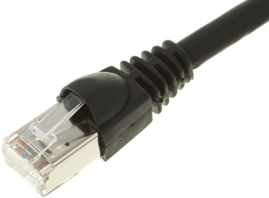 Telegartner CAT6A Patchkabel 3m, sw