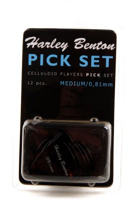 Harley Benton Celluloid Players Pick Set M