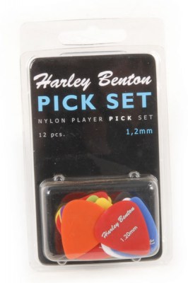 Harley Benton Nylon Player Pick Set 1,2mm