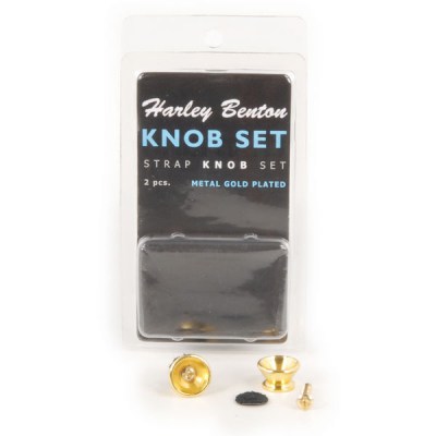 Harley Benton Strap Pin Set Gold